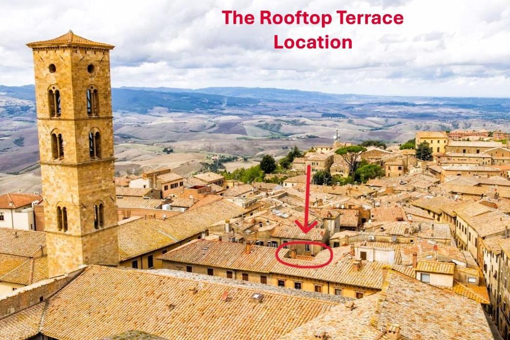 The Walkable Volterra Rooftop Suite מראה חיצוני תמונה
